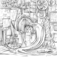 A Big Catch! - Original Art
