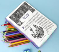 Image 2 of Classic Fairy Tales, The Little Mermaid Hans Christian Andersen Book Page Pencil Case