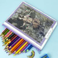 Image 1 of The Secret Garden, Illustrated Book Page Pencil Case