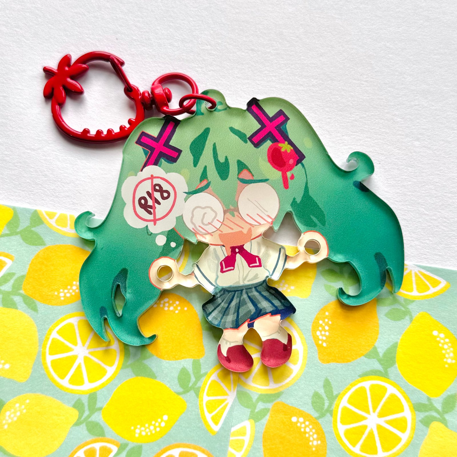Fujoshi Miku Charm Holder (IN STOCK) | elusivelisa