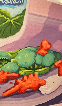 Image 3 of Jurassic Dinner Print