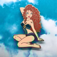 Image 1 of Damsel Merida Fantasy Pin