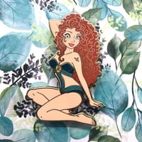 Image 2 of Damsel Merida Fantasy Pin