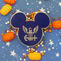 Image 3 of Military Mouse Navy Fantasy Pin
