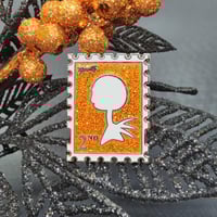 Fangirlpins Hocus Postus Jack Skellington Stamp Fantasy Pin