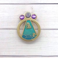 Image 3 of Fantasy Atlantis Ring Pin