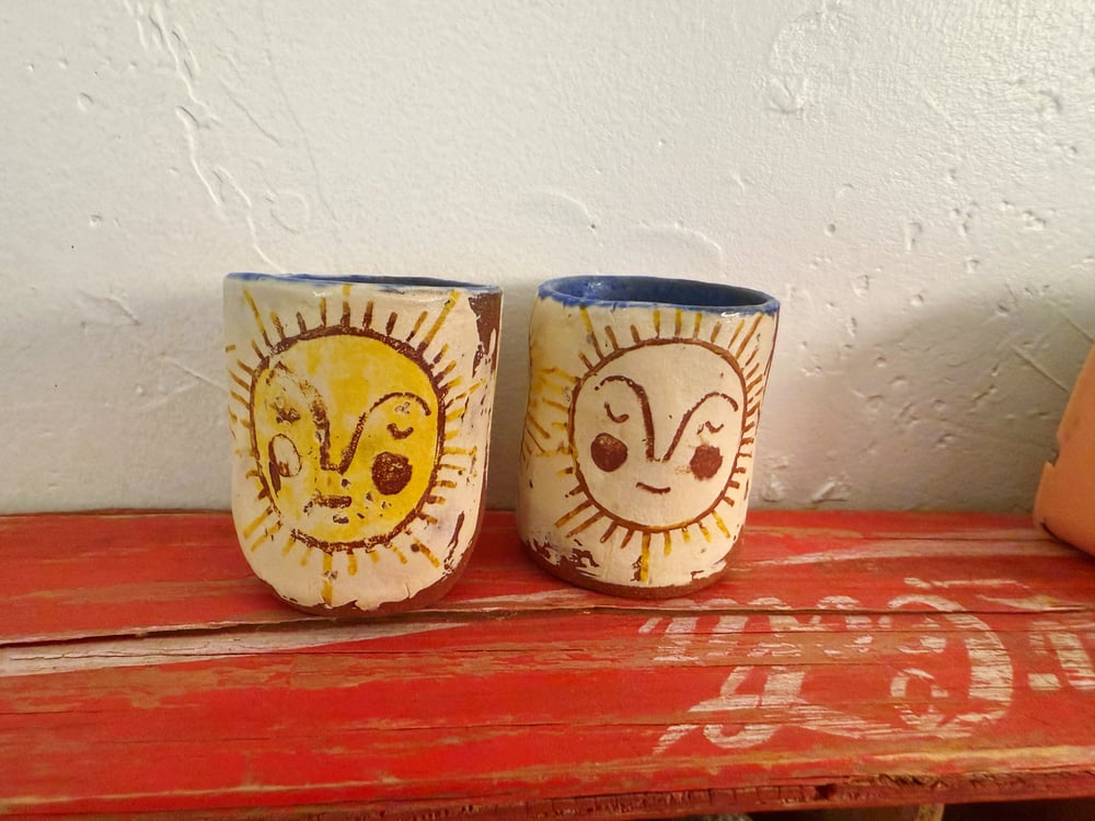Image of Sleepy Sun Shot Glasses