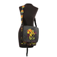 Africa Map Crossbody Bag 