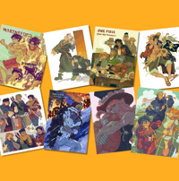 Image 1 of ONE PIECE Postcard Prints (PREORDER)