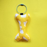 Image 2 of Puffy Keychain (Pasta la Vista)