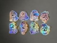 Image 1 of Bombproof Holographic Sticker Pack