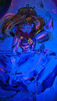 Image 2 of Princess Kenny Original Illustrated Painting