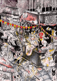 Marketplace - Original 50 Hour Inkwork