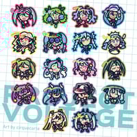 Vocaloid: Project Voltage Vinyl Stickers