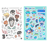 Image 1 of OC Sticker Sheets
