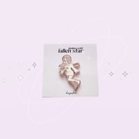 fallen star enamel pin