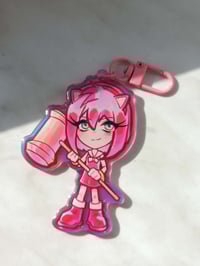 Image 1 of Amy Rose Keychain