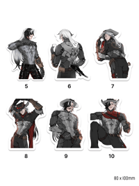 Image 3 of Chibi Boothill stickers [2]