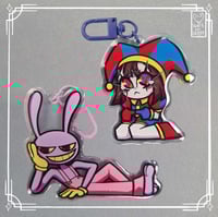 [DIGITAL CIRCUS] - Keychains, Jax and Pomni