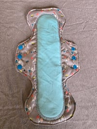 Image 2 of Organic Cotton Heavy Pad Set - Happy Shrooms