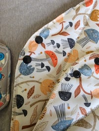 Image 4 of Organic Cotton Heavy Pad Set - Happy Shrooms