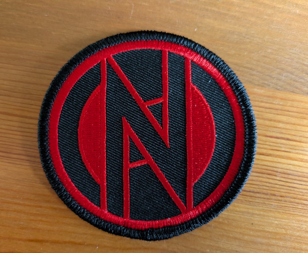 Image of Conflict Red logo Embroidered Patch