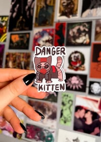 Image 1 of Danger Kitten Sticker | Twenty One Pilots