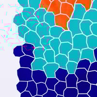 Image 2 of Orange Green Blue Shapes