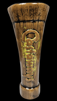 Image 4 of Katiki ARTIST SERIES Castaways No.1 Tiki Mug (Gloss Moss Green) Limited Edition of 10 FREE SHIPPING