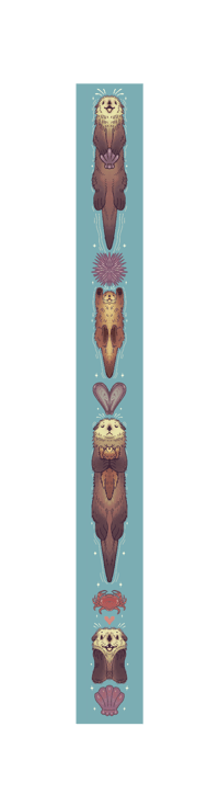 Image 2 of Sea Otters Washi Tape