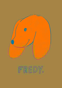Image 1 of Postkarte - FREDY.
