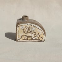 Image 1 of Face and Foot Vase 