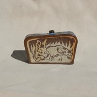 Image 1 of Rabbit and Hutch Vase