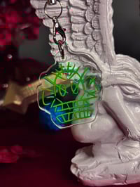 Image 1 of 'Monkey bomb' phone charms