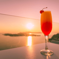 Sunset In Santorini 30cl Candle
