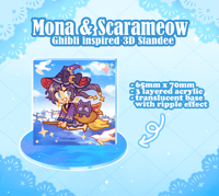 Image 1 of ScaraMona 3D Standee✦ Genshin Impact