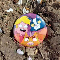 Image 5 of Cartoon Trio Button Pins Vol.1