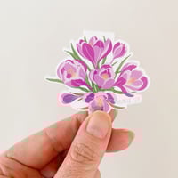 Image 3 of Crocus Magnetic Bookmark