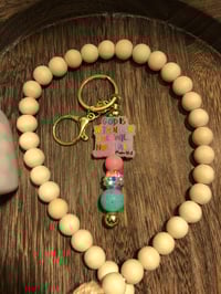 Image 1 of BEADED KEYCHAIN