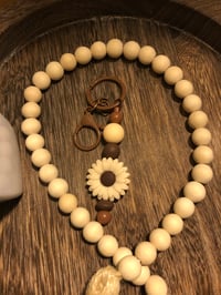 Image 2 of BEADED KEYCHAIN