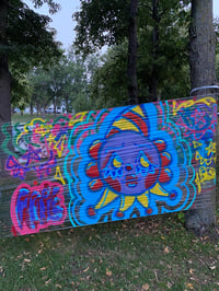 Image 4 of Kids/Youth – Outdoor Summer Spray Paint Workshop with Pink Panda