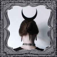 Image 1 of Moon Hairpin — Large Horizontal