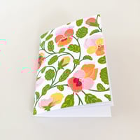 Image 3 of Viola Pansy Pocket Notebook