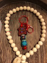 Image 5 of BEADED KEYCHAIN