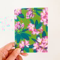 Image 2 of Pink Rhododendron Pocket Notebook