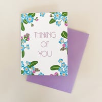 Image 2 of Thinking Of You Greeting Card