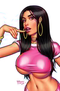 Image of Kim the Delusional #1 ILL CON Exclusive Virgin Foil Set