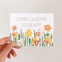 Image 3 of Sending Sunshine Your Way Greeting Card
