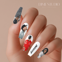 Image 2 of CHRIS BROWN BREEZY CONCERT NAIL DECALS 