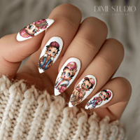 Image 1 of BROOKLYN BETTY BOOP NAIL DECALS 
